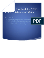 Formulae Handbook For CBSE Class 10 Science and Maths