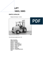 Case 585g 586g 588g Forklift