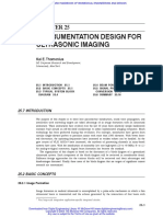 Instrumentation Design For Ultrasonic Imaging: Kai E. Thomenius
