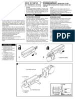 Lockoff Sliding Actuator: Einbauanleitung Installation Instructions Notice D'installation