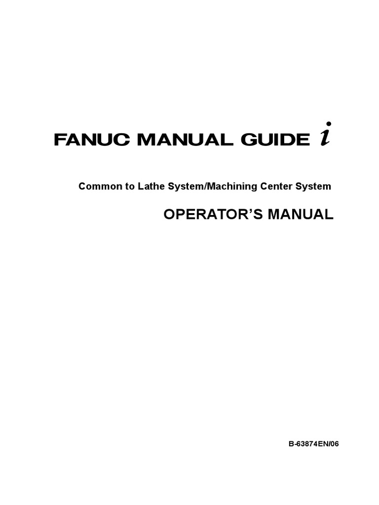 Manual Guide I PDF Numerical Control Machining