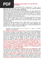 Tasa Interes Alimentos