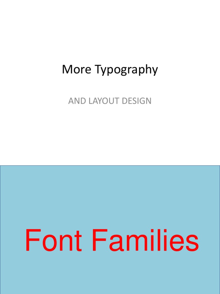 Typography 2 | PDF | Typefaces | Serif