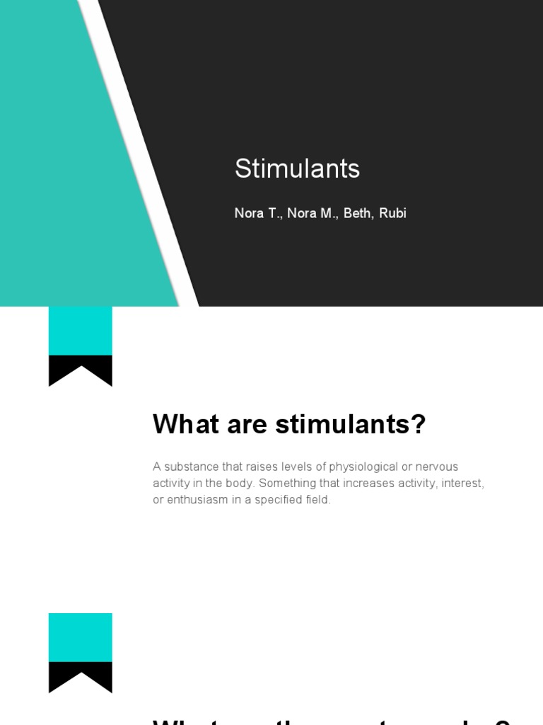 Stimulants Pdf