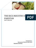 The Rice Industry of Pakistan
