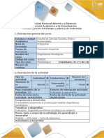 Guía de Actividades y Rúbrica de Evaluación - Fase 5 - Evaluación Final