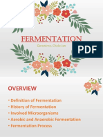 Fermentation Processes and Microorganisms