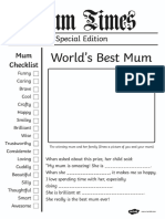 T T 9790 Mothers Day Newspaper Card Template Ver 1