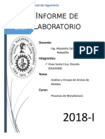 Informe de Analisis y Ensayo de Arena