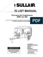 225-260 Parts List Manual