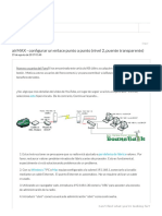 AirMAX - Configurar Un Enlace Punto A Punto (Nivel 2, Puente Transparente) - Ubiquiti Networks Centro de Soporte Técnico