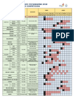 1. Calendario de Competición