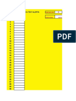 Pauta de Correccion Test Alerta: Respuestas Pregunta Nº