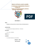 Informe 05 Normas e Instalación de Contactores