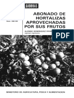 Bonado de Hortalizas Aprovechar Su Fruto