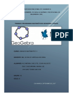 Programas Matematicos Geogebra y Maple