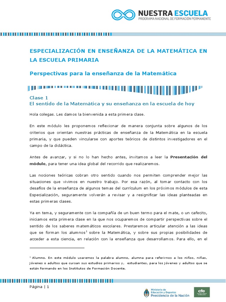 Enseñanza de Matemáticas en Primaria | PDF | Maestros | Educación primaria