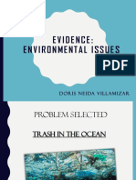 Evidence Environmental Issues