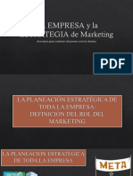 LA EMPRESA y La ESTRATEGIA de Marketing 1