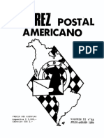 Ajedrez Postal Americano - #64-1980