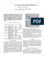 Elementos clave de una subestación eléctrica