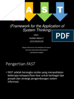 Framework for the Application of System Thingking