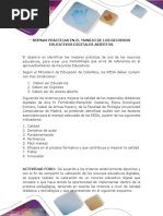 Buenas Prácticas en El Manejo de Recursos Educativos Digitales