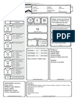 Firbolg - Character Sheet 1