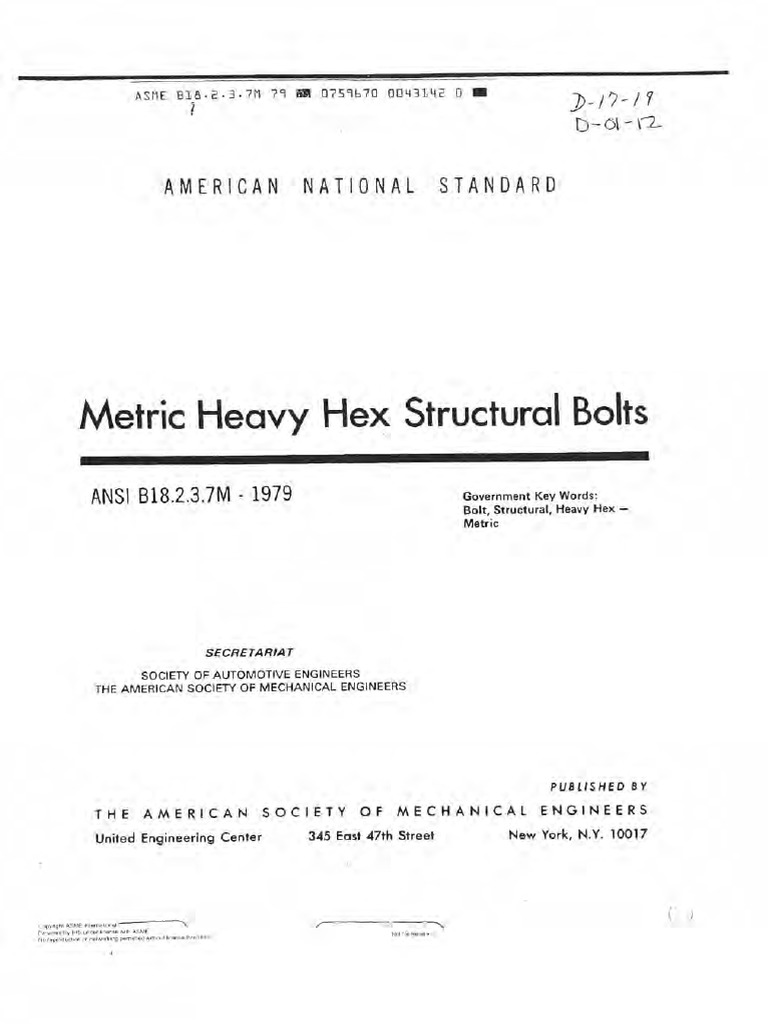 Asme B18.2.3.7M1979 PDF