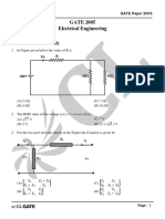 GATE EE 2005 Actual Paper