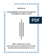 Proposal Bola Voli Torbanua Raja