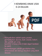 Tumbuh Kembang Anak Usia 0-24 Bulan