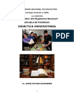 Didáctica Universitaria