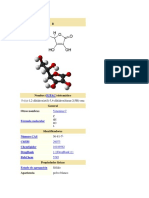 Iupac: 5 - ((S) - 1,2-Dihidroxietil) - 3,4-Dihidroxifuran-2 (5H) - Ona