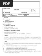 Check List For: Screed Works: Subcontractor Contractor Section of Work: Civil LOCATION: Parcel 18, Plot 405 Level