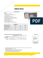 Photovoltaic Combiner Boxes