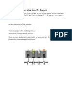 Otto Cycle - Processes With P-V and T-S Diagrams