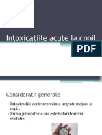 Intoxicatiile Acute La Copil