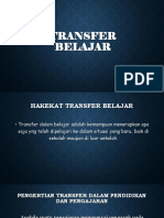 Transfer Belajar