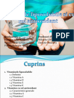 Proiect Vitamine