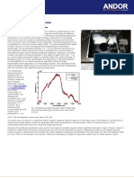 Andor Learning Spectral Response of Glucose