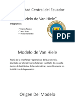 Modelo Van Hiele Resumen Ppt PDF