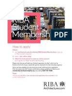 Student Membership Application 2018