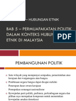 Bab 5 - Politik Dan Hubungan Etnik