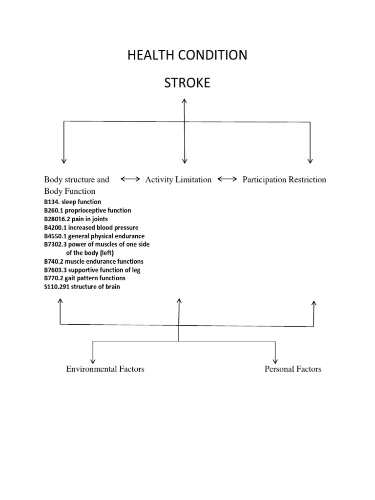 Stroke: Impact on Body Functions and Limitations | PDF