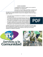 Servicio Comunitario