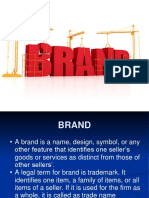 Brand and Branding