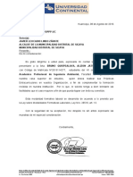 Carta de Presentacion