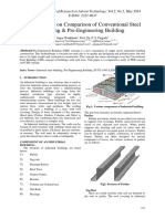 Review Paper On Comparison of Conventional Steel Building & Pre-Engineering Building