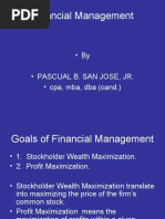 Financial Management Re Vie We